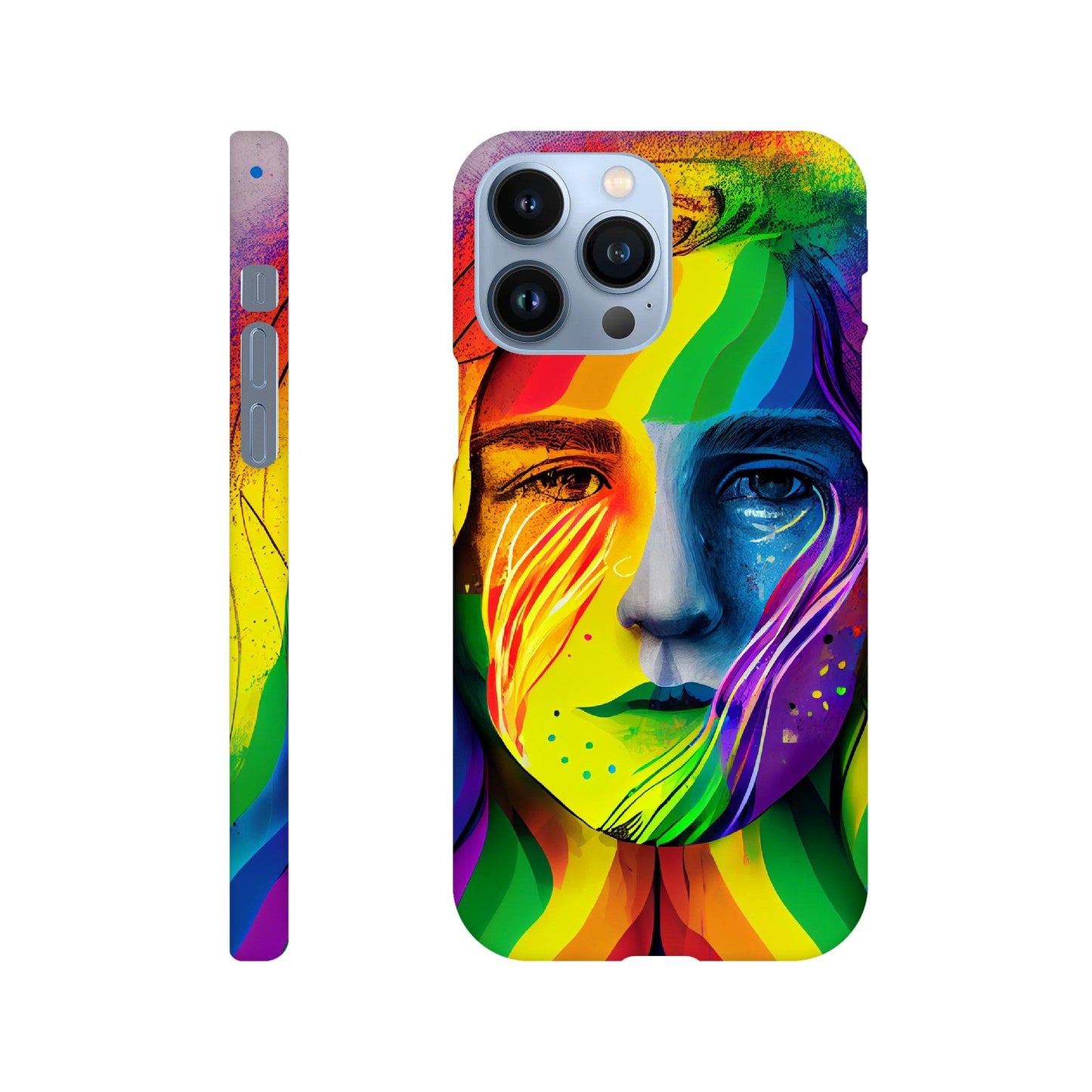 Mobile Phone Case - Lisa IPhone - Bio - Flexi - Slim - Tough - LGBTQIA+ Queer Mobile Phone Case