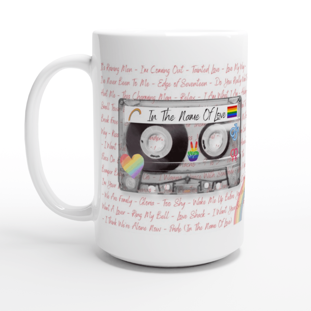 Mugs - In The Name Of Love Mug - LGBTQIA+ Queer