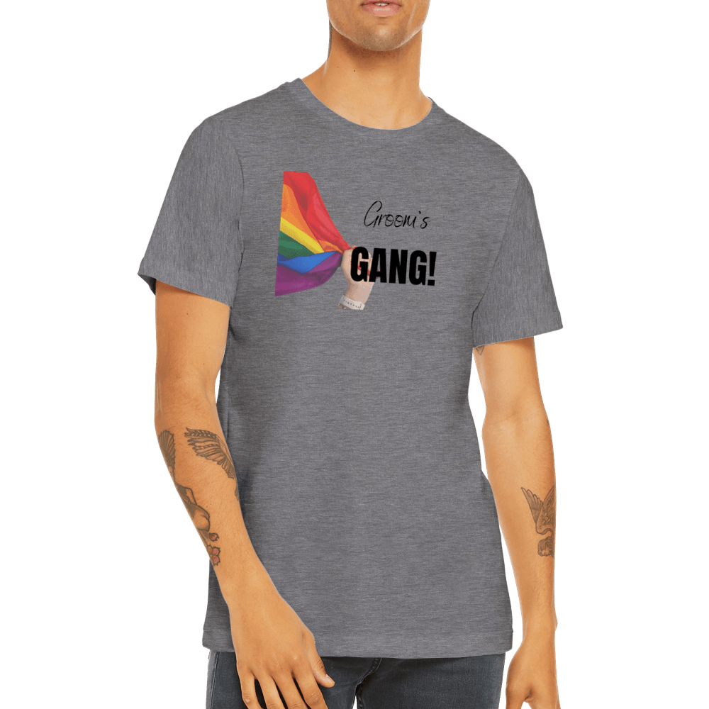 T-Shirt - Groom's Gang Premium Crewneck T-Shirt