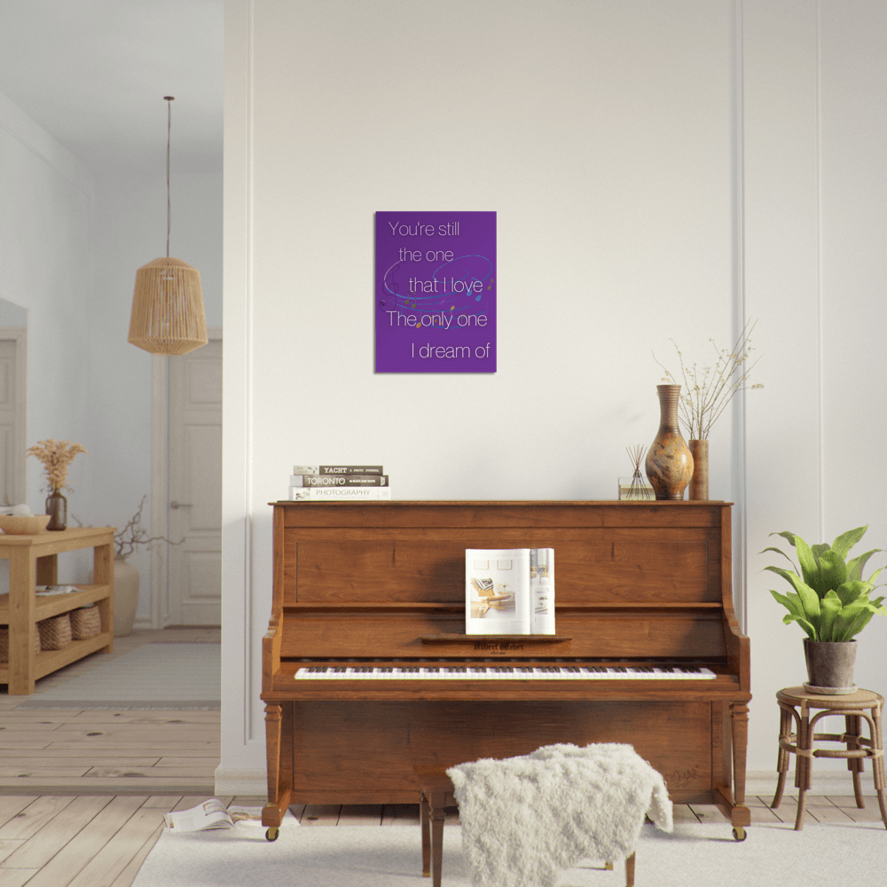 Wall Art - Still The One - Loved Lyrics Series | LGBTQIA+ Queer Wall Art