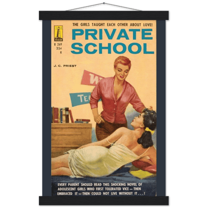 Wall Art - Private School - Matte Paper Poster & Hanger