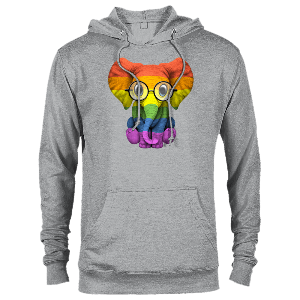 Hoodie - Ele-fab Premium LGBTQIA+ Pullover Hoodie