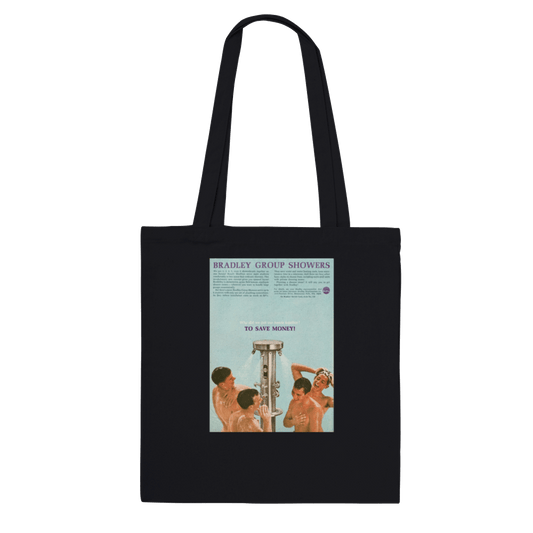 Tote Bags - Group Showers - Queer Vintage Ads Tote Bag