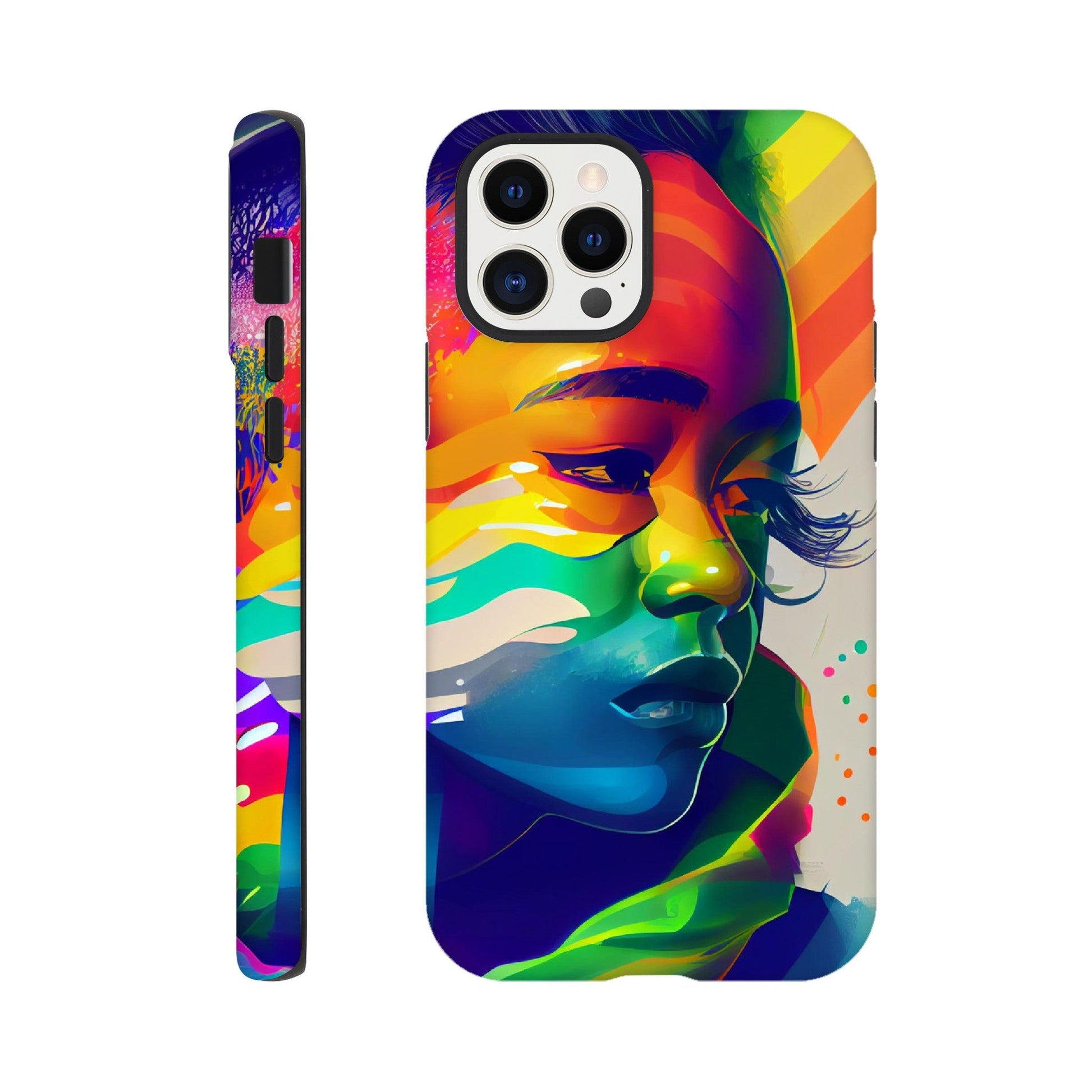 Mobile Phone Case - Misha- IPhone Case - Samsung Case - Flexi - Bio - Slim - Tough - LGBTQIA+ Queer Mobile Phone Case