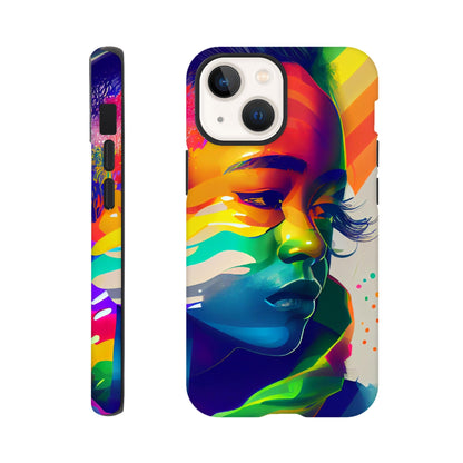 Mobile Phone Case - Misha- IPhone Case - Samsung Case - Flexi - Bio - Slim - Tough - LGBTQIA+ Queer Mobile Phone Case