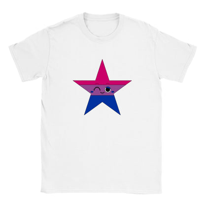 T-Shirt - Bi Star Classic Crewneck T-Shirt