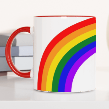 Mug - Rainbow Pride Mug - LGBTQIA+ Queer