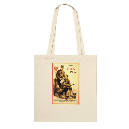 Tote Bags - Your Boy - Queer Vintage Ads Tote Bag