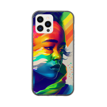 Mobile Phone Case - Misha- IPhone Case - Samsung Case - Flexi - Bio - Slim - Tough - LGBTQIA+ Queer Mobile Phone Case