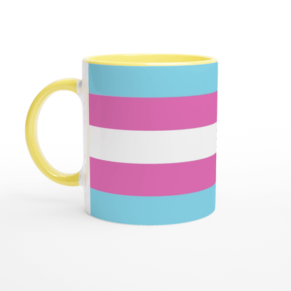 Mug - Transgender Pride Flag Mug - LGBTQIA+ Queer