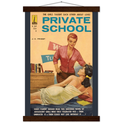 Wall Art - Private School - Matte Paper Poster & Hanger