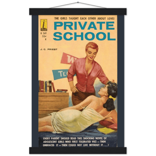 Wall Art - Private School - Matte Paper Poster & Hanger