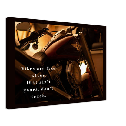 Wall Art - Bikes & Wives - Passions Wall Art Collection