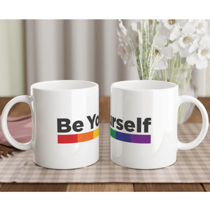 Mug - Be Yourself Mug - LGBTQIA+ Queer