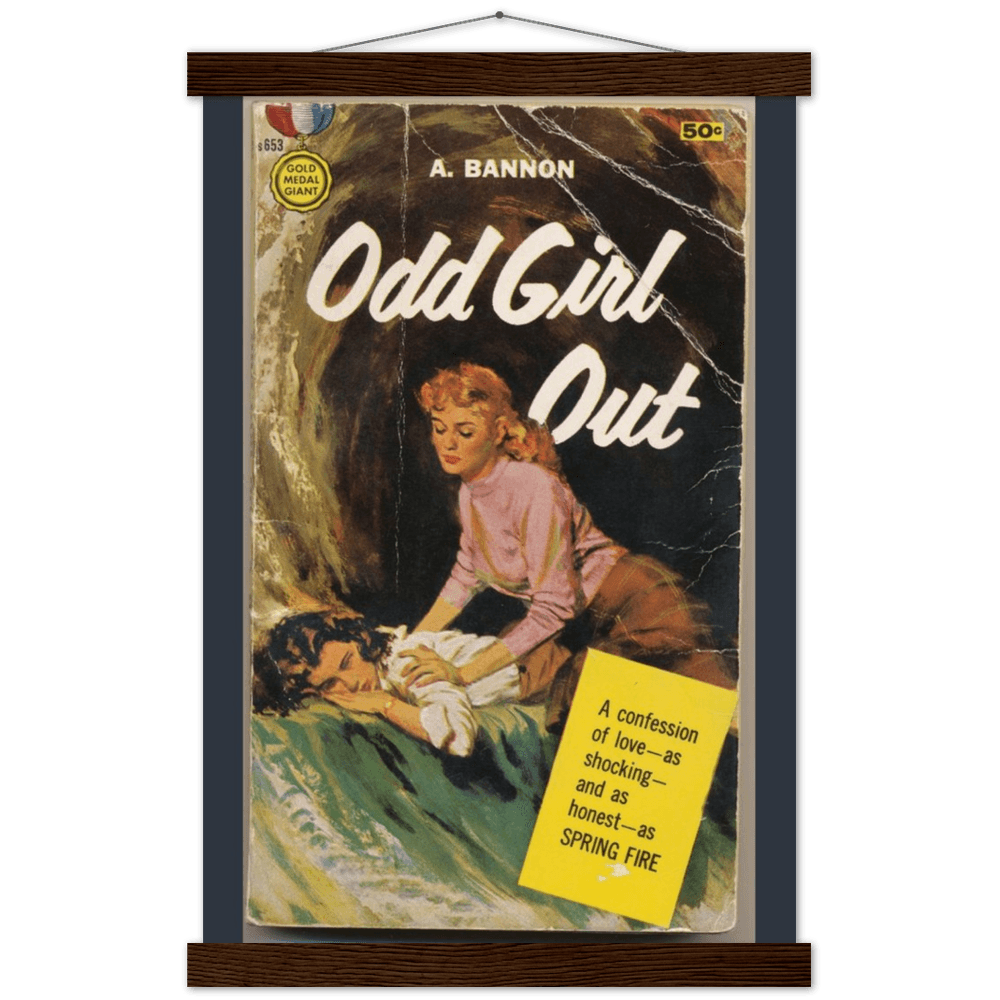 Wall Art - Odd Girl Out - Matte Paper Poster & Hanger