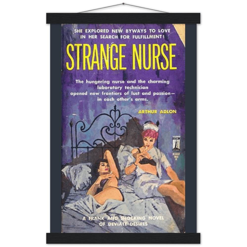 Wall Art - Strange Nurse - Matte Paper Poster & Hanger