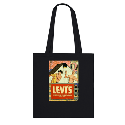 Tote Bags - Cowboys - Queer Vintage Ads Tote Bag