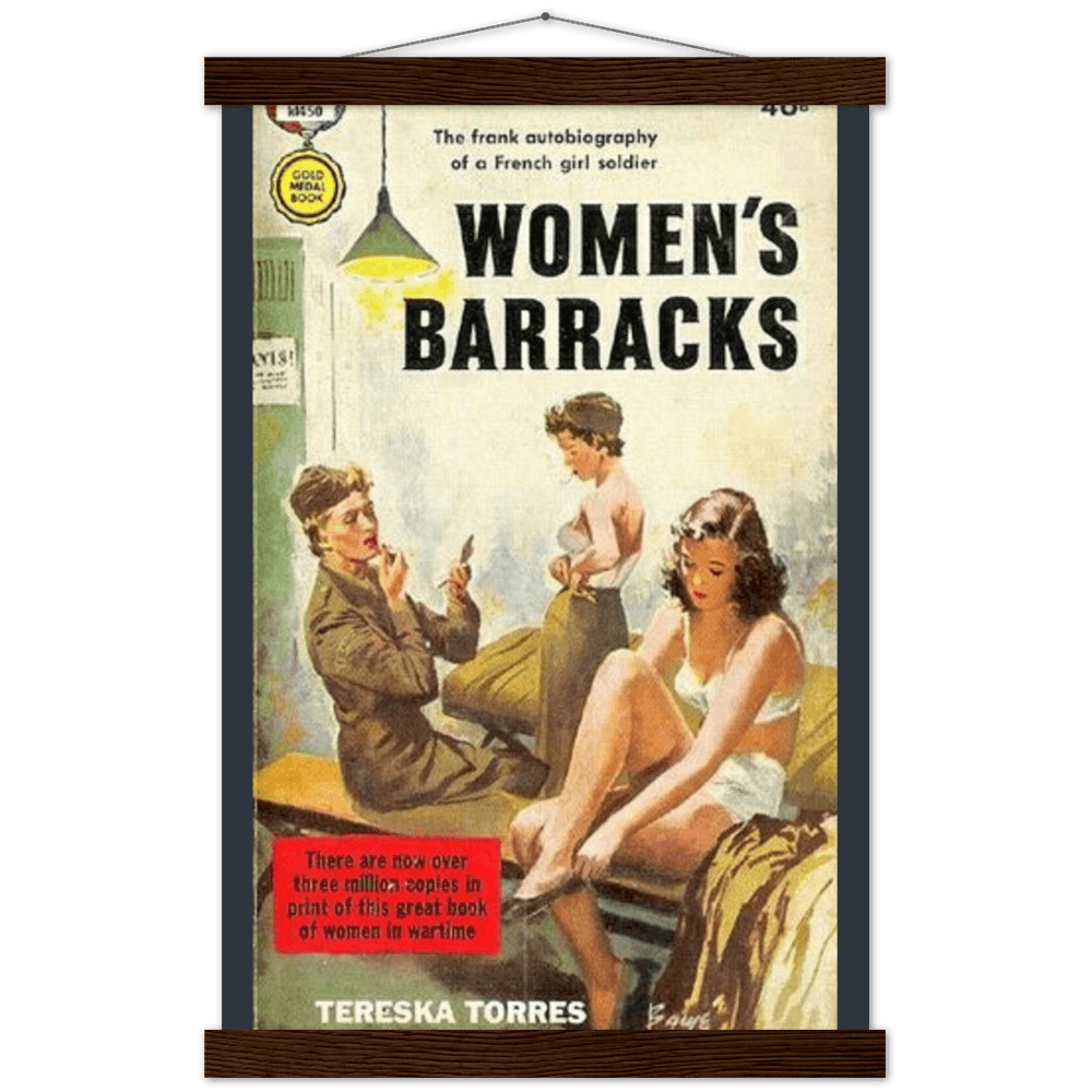 Wall Art - Women's Barracks - Matte Paper Poster & Hanger