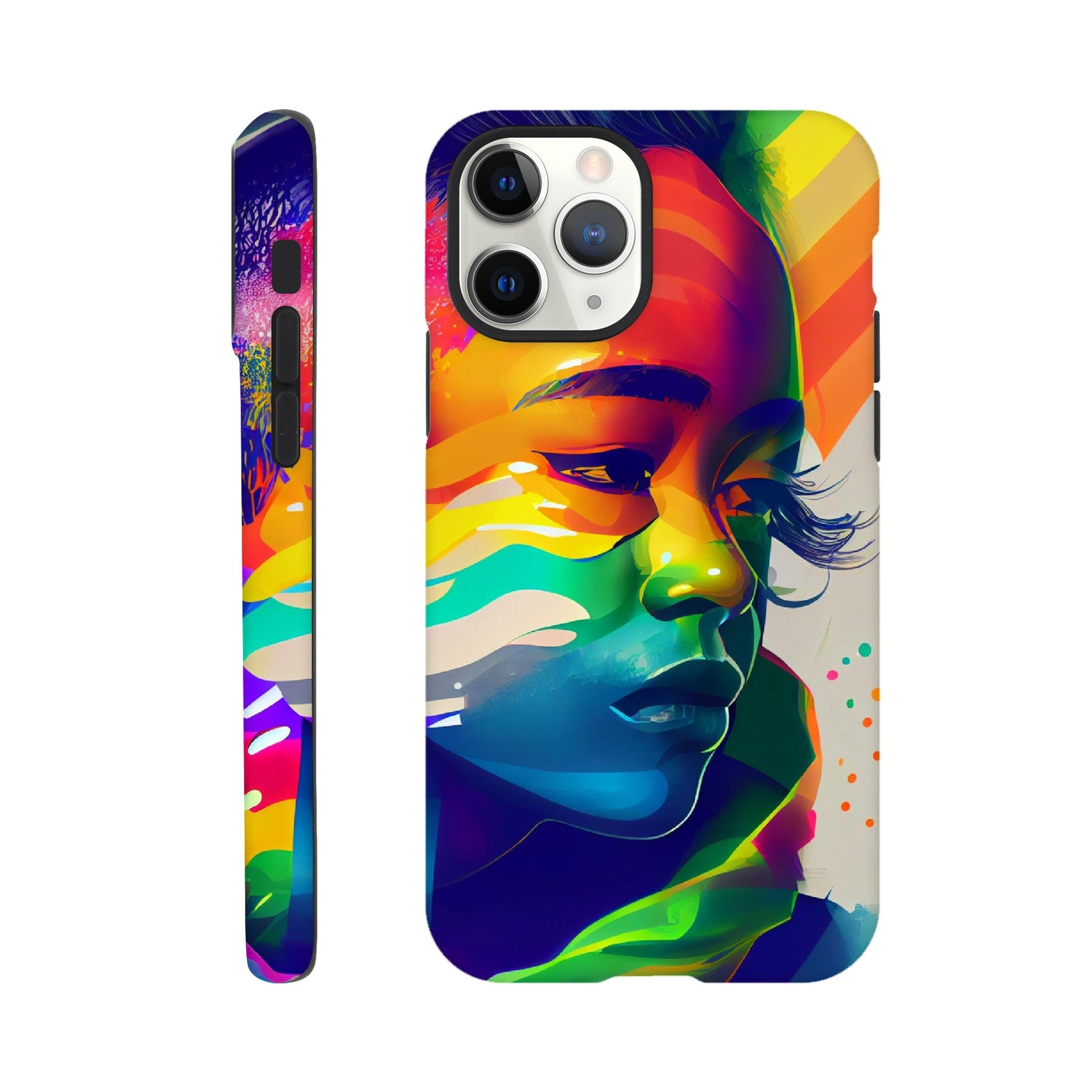 Mobile Phone Case - Misha- IPhone Case - Samsung Case - Flexi - Bio - Slim - Tough - LGBTQIA+ Queer Mobile Phone Case