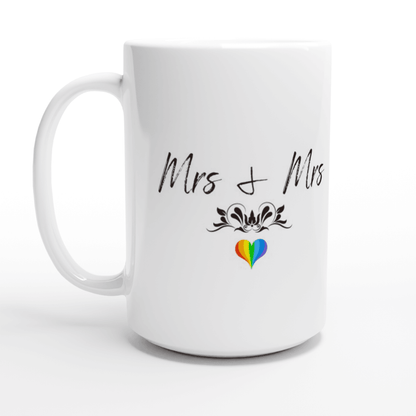 Mugs - Mrs & Mrs Mug - LGBTQIA+ Queer