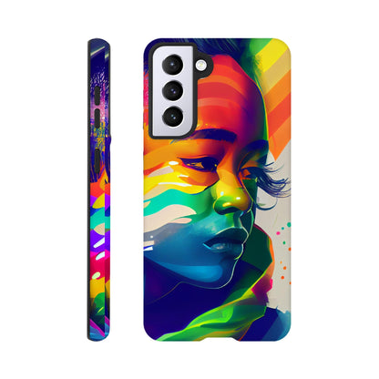 Mobile Phone Case - Misha- IPhone Case - Samsung Case - Flexi - Bio - Slim - Tough - LGBTQIA+ Queer Mobile Phone Case