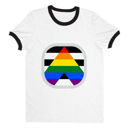 T-Shirt - Straight Ally Ringer T-Shirt