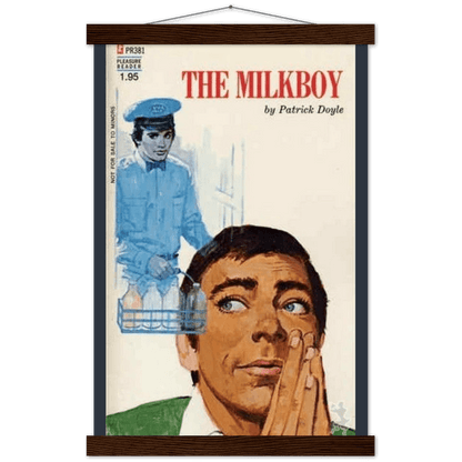 Wall Art - The Milkboy -  Matte Paper Poster & Hanger