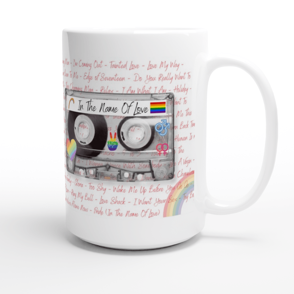 Mugs - In The Name Of Love Mug - LGBTQIA+ Queer