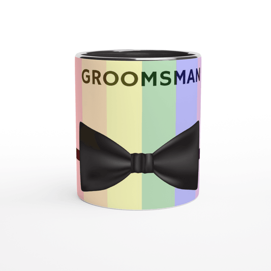 Mugs - Groomsman Tuxeudo Mug - LGBTQIA+ Queer