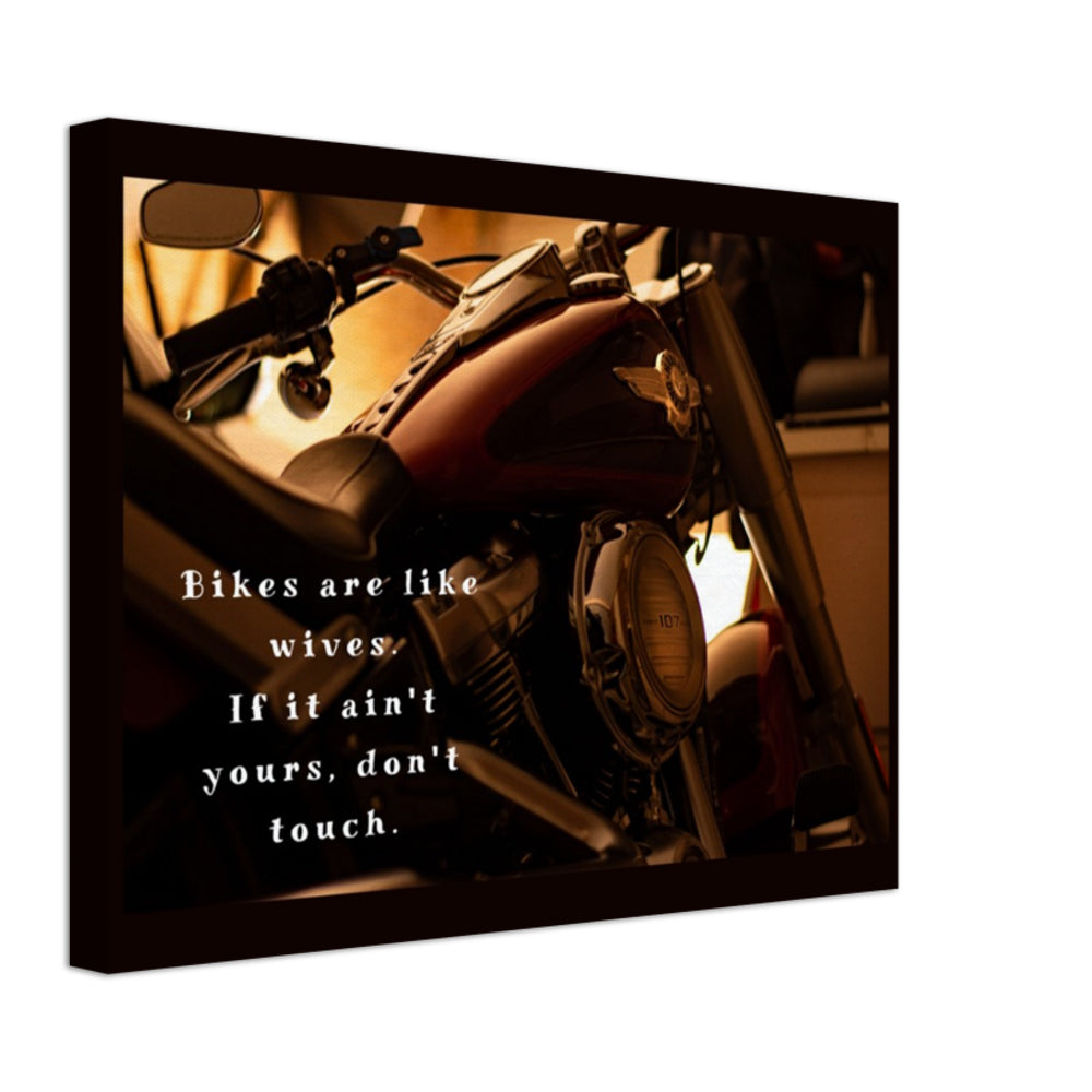 Wall Art - Bikes & Wives - Passions Wall Art Collection