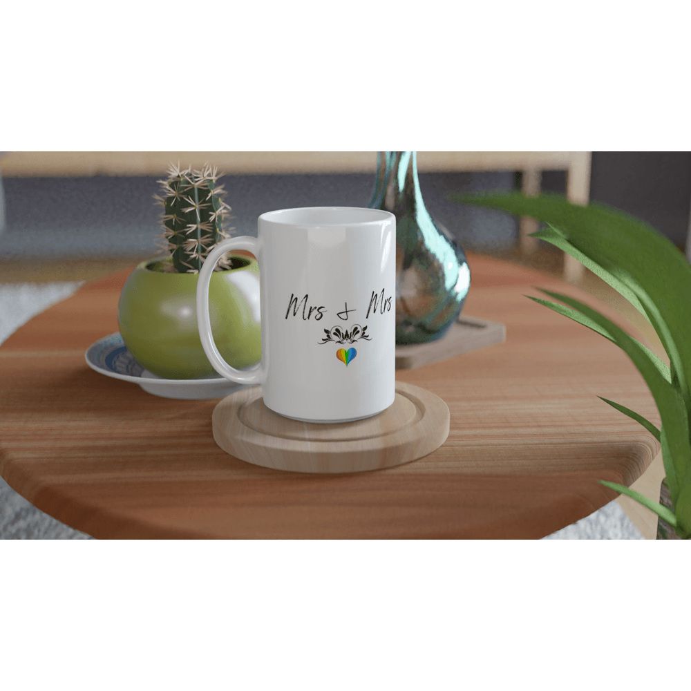 Mugs - Mrs & Mrs Mug - LGBTQIA+ Queer