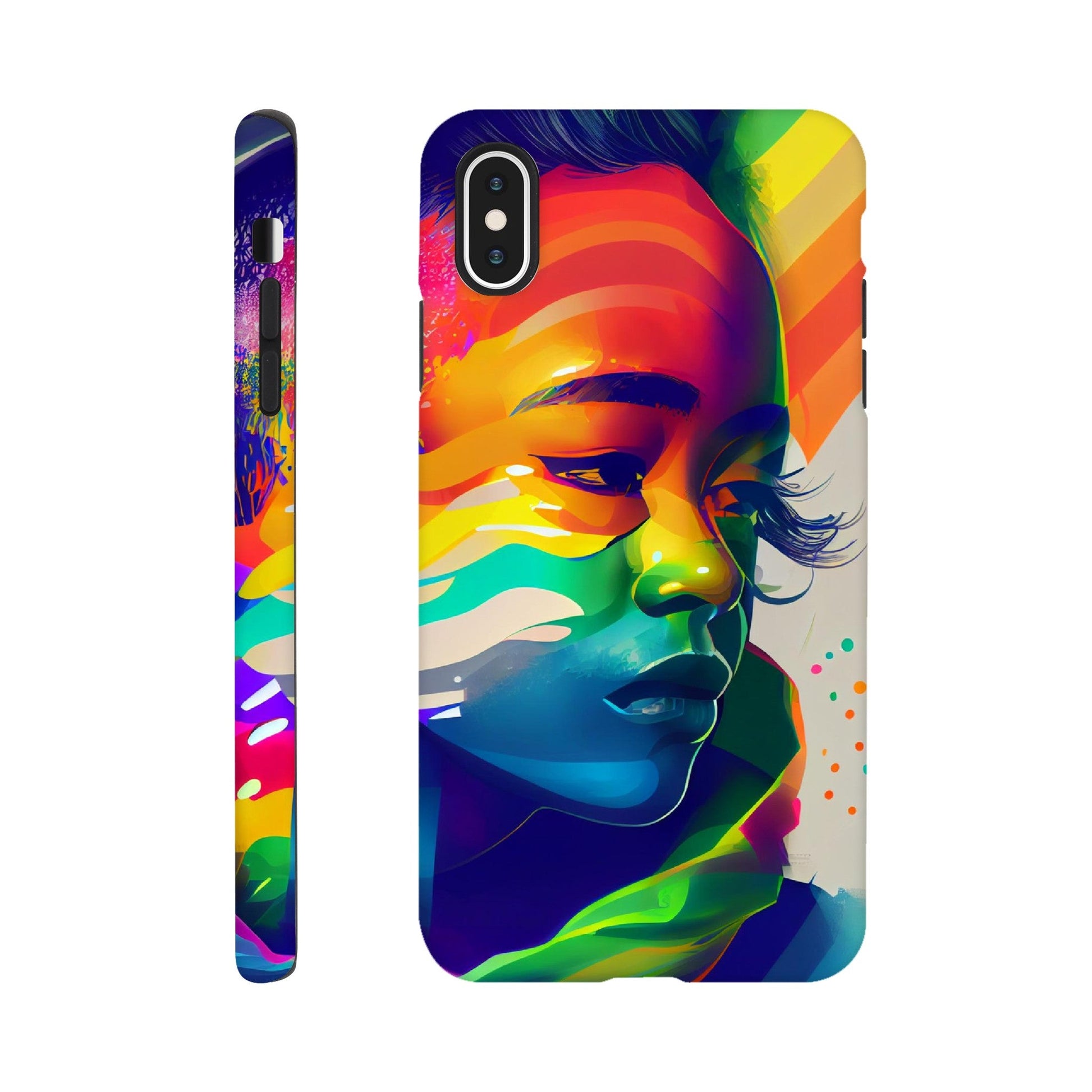 Mobile Phone Case - Misha- IPhone Case - Samsung Case - Flexi - Bio - Slim - Tough - LGBTQIA+ Queer Mobile Phone Case