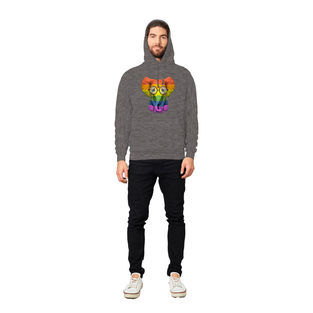 Hoodie - Ele-fab Premium LGBTQIA+ Pullover Hoodie