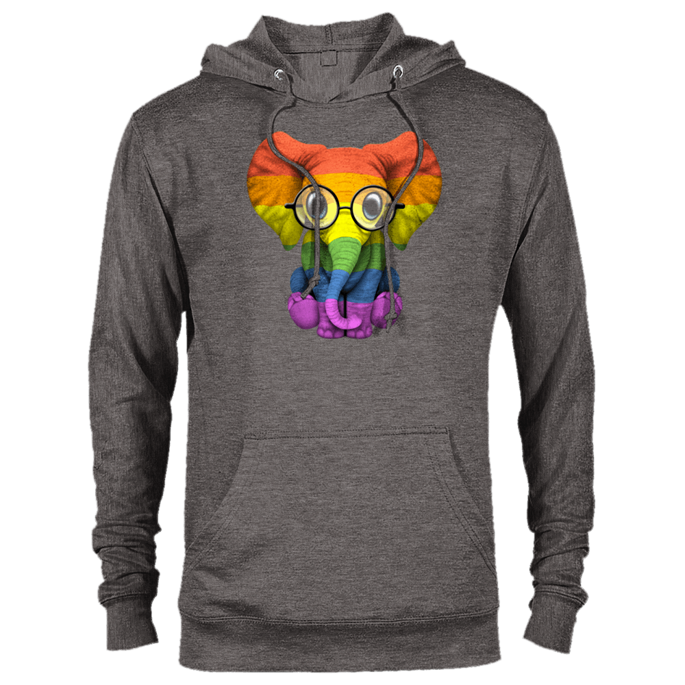 Hoodie - Ele-fab Premium LGBTQIA+ Pullover Hoodie