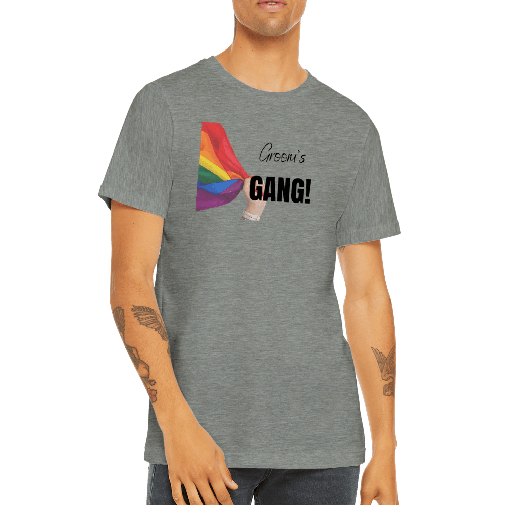 T-Shirt - Groom's Gang Premium Crewneck T-Shirt