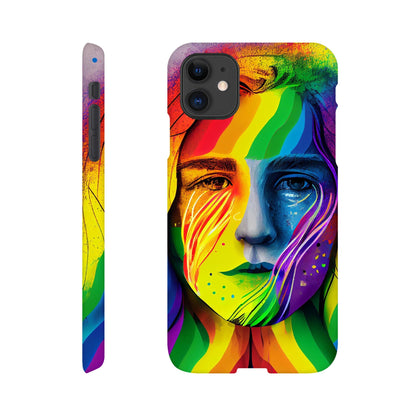 Mobile Phone Case - Lisa IPhone - Bio - Flexi - Slim - Tough - LGBTQIA+ Queer Mobile Phone Case