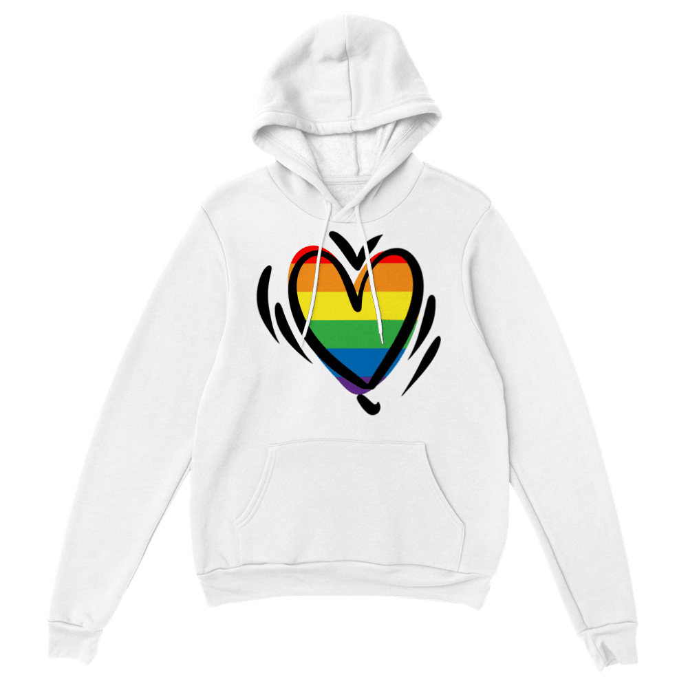 Hoodie - Pride Love Premium Pullover Hoodie