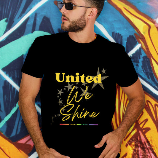 T-Shirt - United We Shine Organic Crewneck T-Shirt