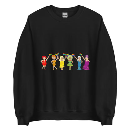 LGBTQIA+ Queer Pride Queens Premium Sweatshirt