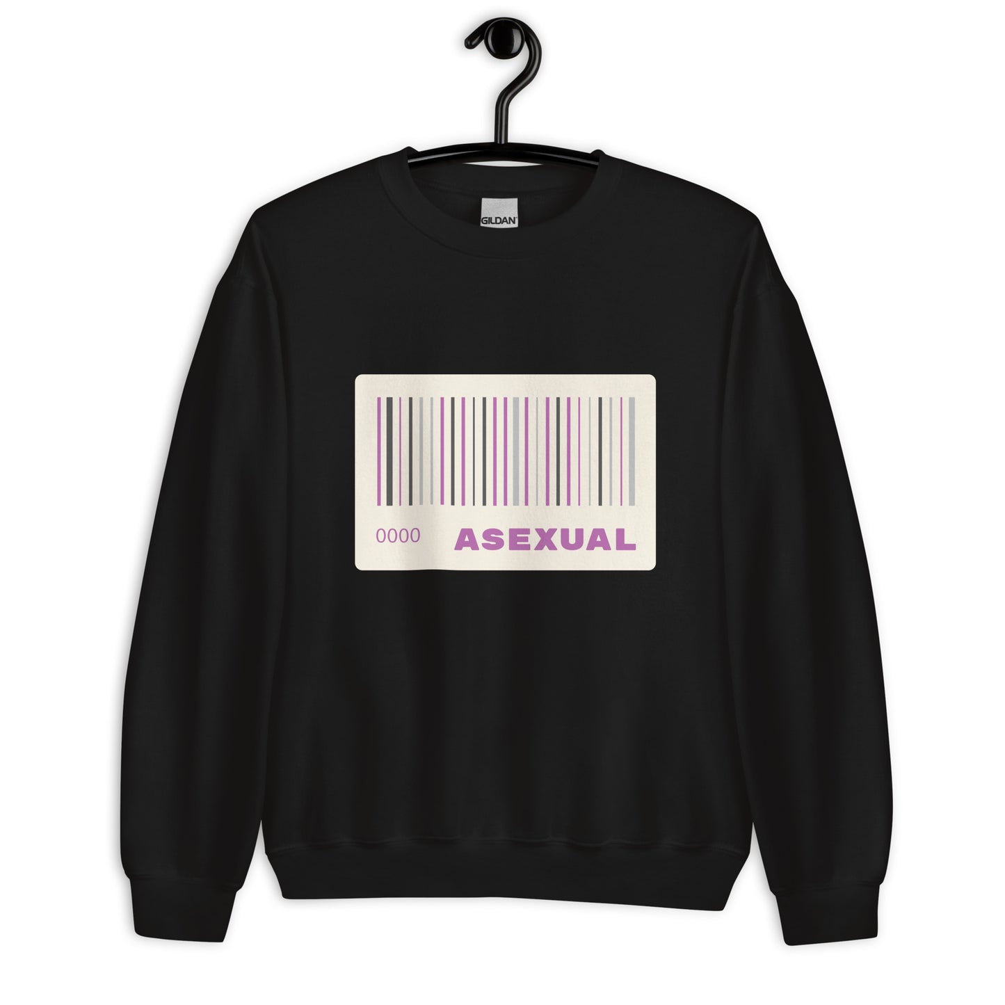 LGBTQIA+ Queer Asexual Label Premium Sweatshirt