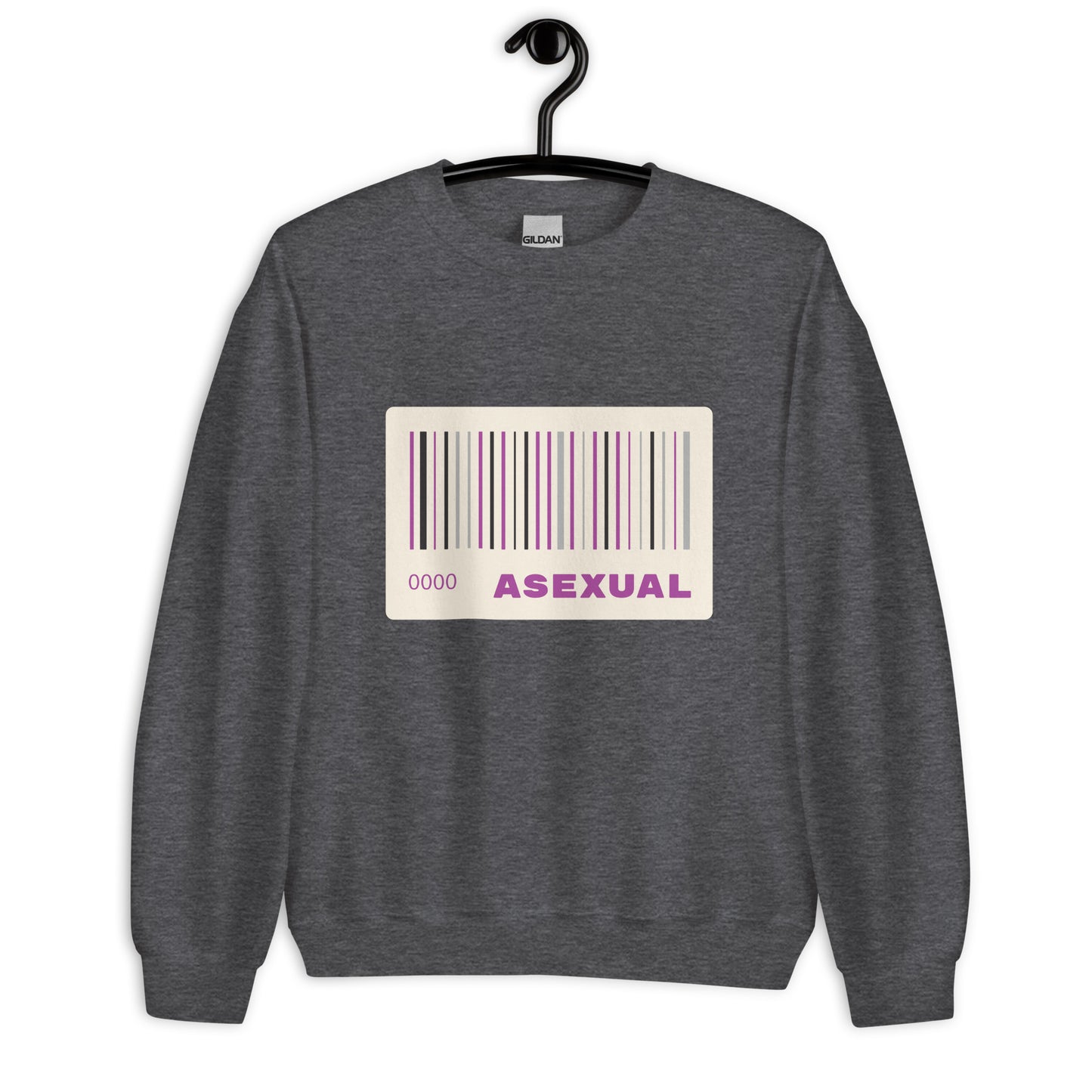 LGBTQIA+ Queer Asexual Label Premium Sweatshirt