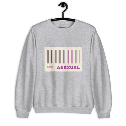 LGBTQIA+ Queer Asexual Label Premium Sweatshirt