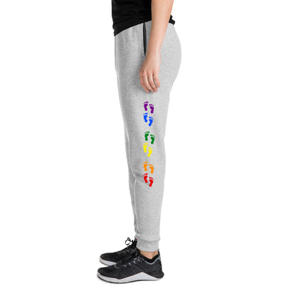 LGBTQIA+ Queer Pride Footprints Tracksuit Pants