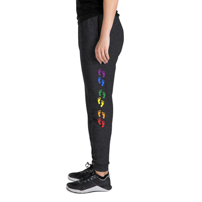 LGBTQIA+ Queer Pride Footprints Tracksuit Pants