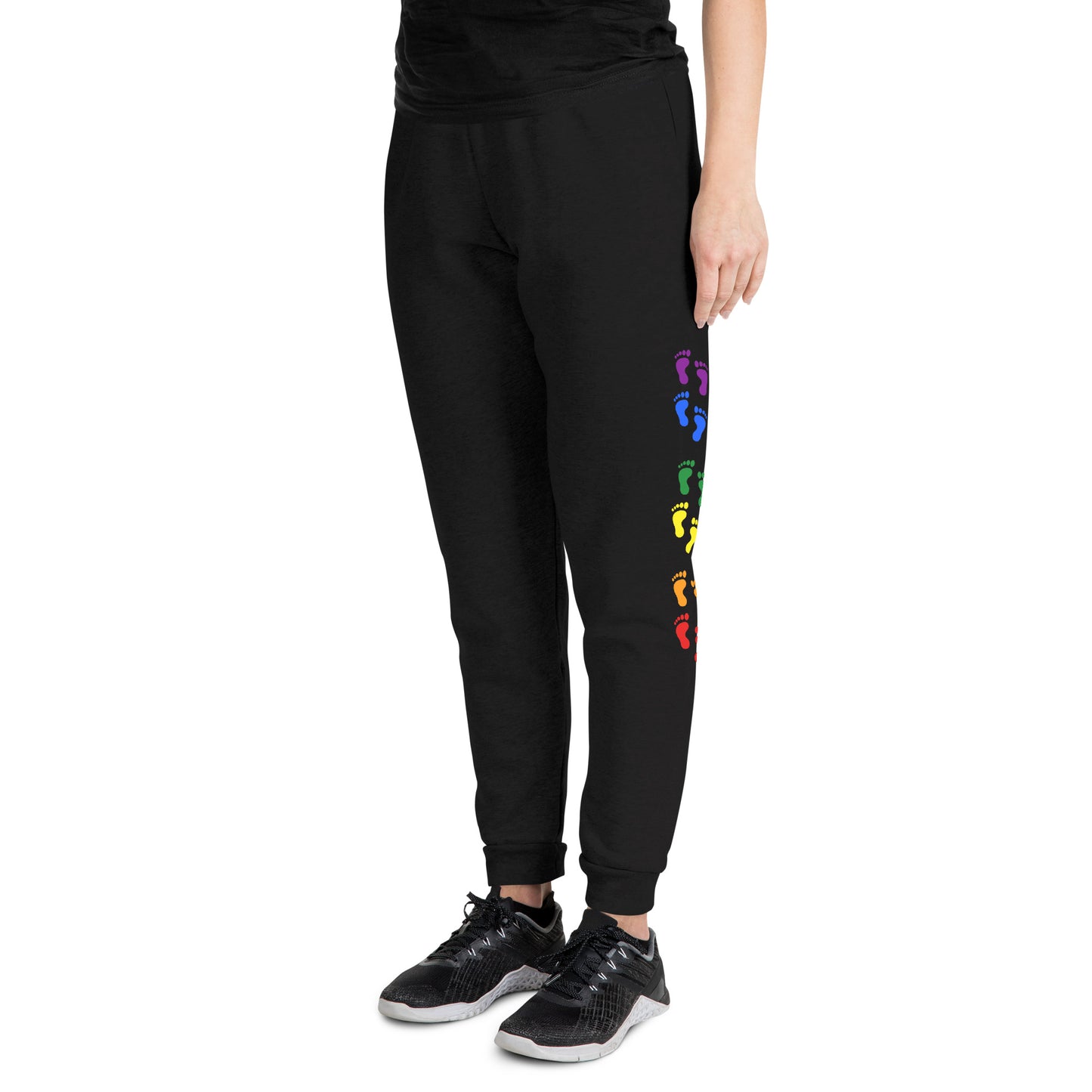 LGBTQIA+ Queer Pride Footprints Tracksuit Pants