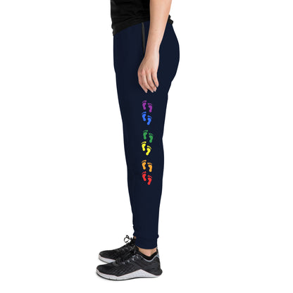 LGBTQIA+ Queer Pride Footprints Tracksuit Pants