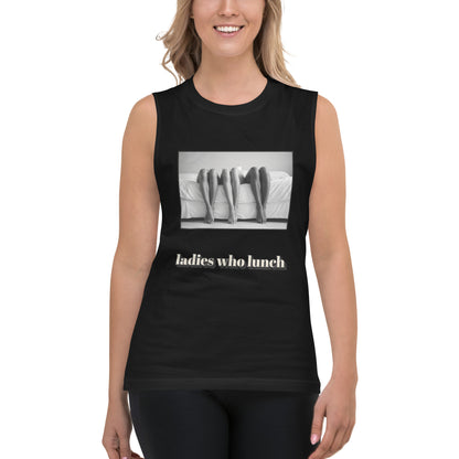 LGBTQIA+ Queer Ladies Who Lunch Muscle Shirt