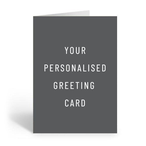 Personalised Greeting Card Test