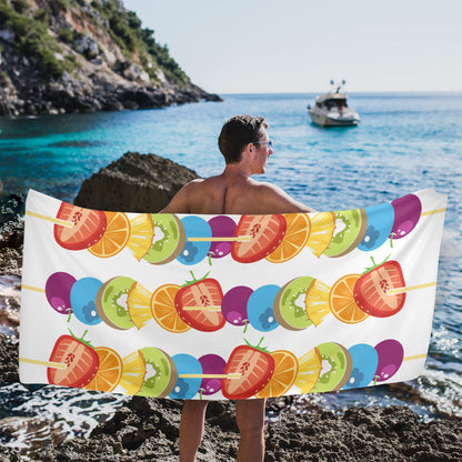 LGBTQIA+ Queer Let's Get Fruity Beach Towel