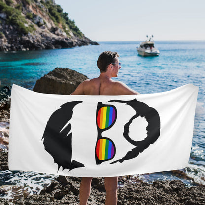 LGBTQIA+ Queer Pride Man Beach Towel